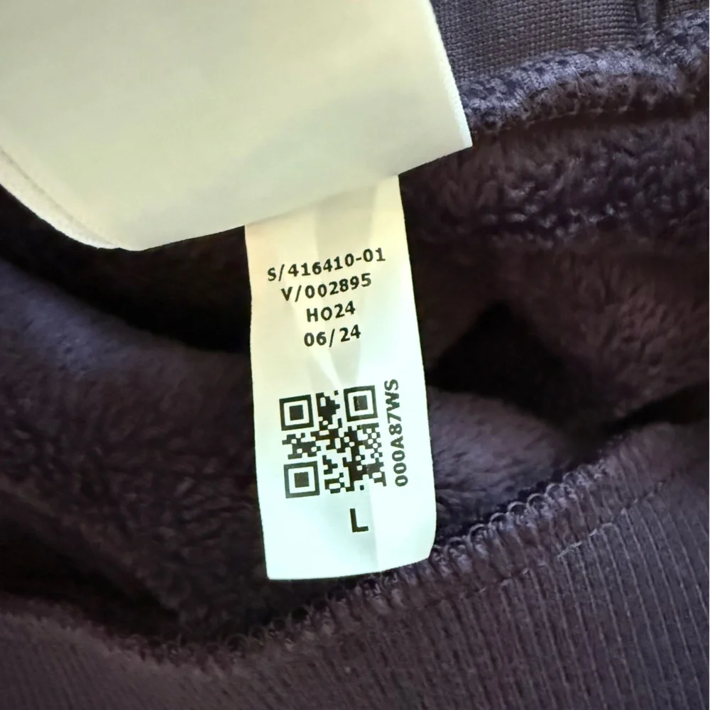 Athleta Girl Feelin’ Good Sweatshirt | L (12) Iris Purple Plush Fleece